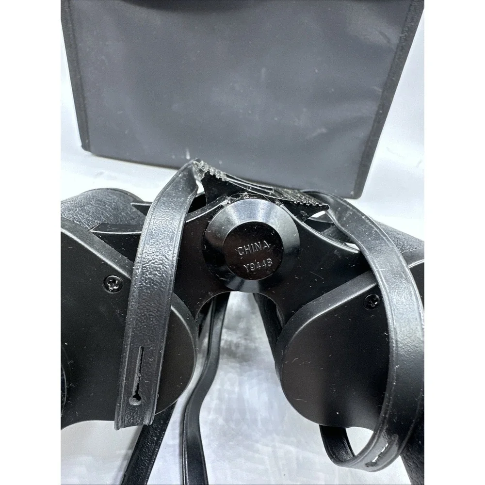 Vintage Bushnell Wide Angle 10x50 Binoculars Insta-Focus Case Lens Caps